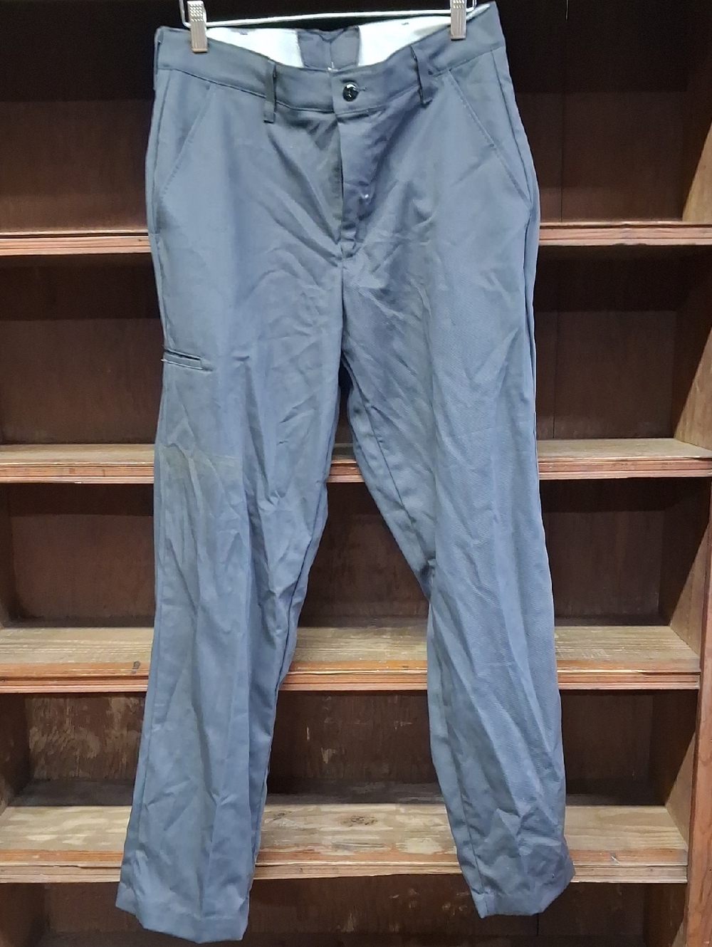 Mens Red Kap Gray Work Pants Size 32x32